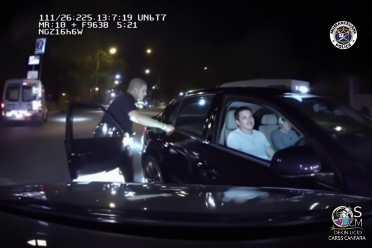 视频51反转：某男星被指酒驾实为代驾开车，交警记录仪澄清